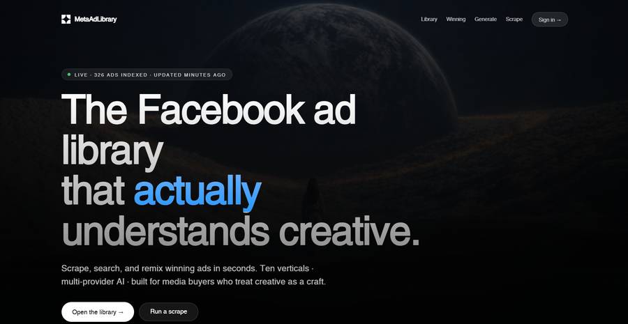 Ad Library Scraper